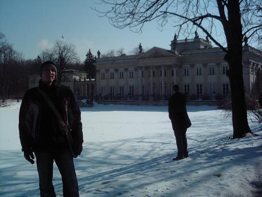 Warschau im Winter